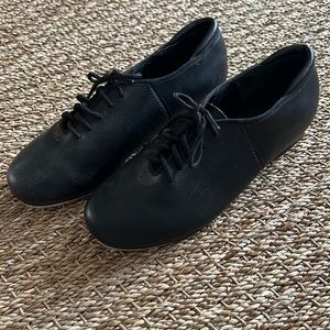 Black Womens Size 7 Theatricals Brand Tap Shoes